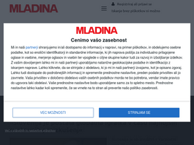 'mladina.si' screenshot