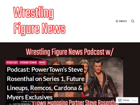 'wrestlingfigurenews.com' screenshot