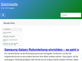 'spickipedia.com' screenshot