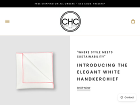 carmenharlancollection.com homepage screenshot