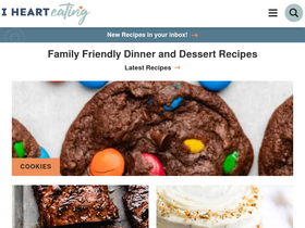 'ihearteating.com' screenshot