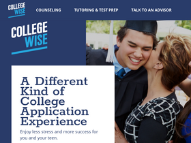 'collegewise.com' screenshot