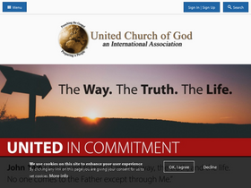 'caribbean.ucg.org' screenshot