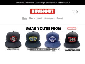 burnoutstoke.com homepage screenshot