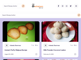 'pachakam.com' screenshot