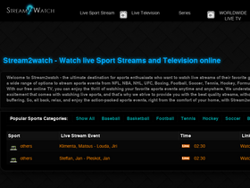 'stream2watchtv.net' screenshot