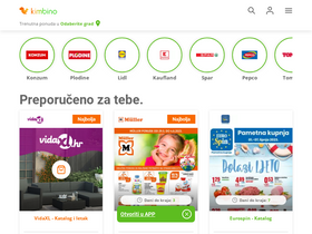 'kimbino.hr' screenshot