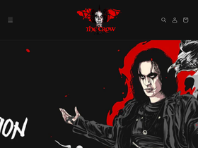 thecrow-store.com homepage screenshot
