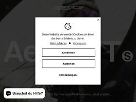 aerycs.de homepage screenshot
