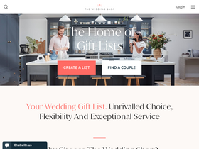 'weddingshop.com' screenshot