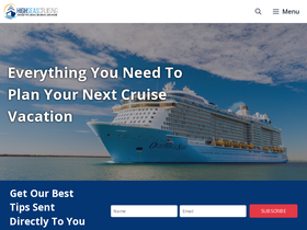 'highseascruising.com' screenshot