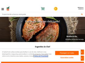 'cybercook.com.br' screenshot
