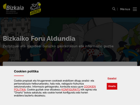'azpiegiturak.bizkaia.eus' screenshot