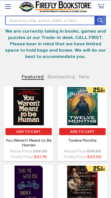 fireflybookstore.com