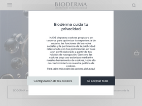 'bioderma.es' screenshot