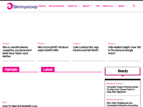 'skinnyscoop.com' screenshot