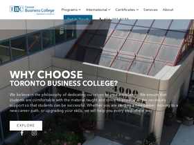 'tbcollege.com' screenshot