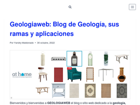 'geologiaweb.com' screenshot