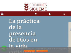 'sigueme.es' screenshot