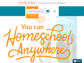 'bjupresshomeschool.com' screenshot