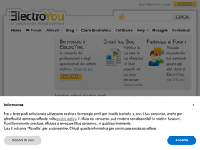 'electroyou.it' screenshot