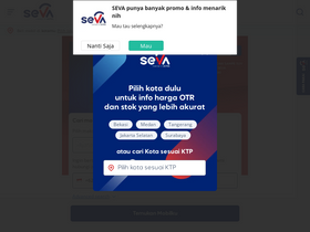 'seva.id' screenshot