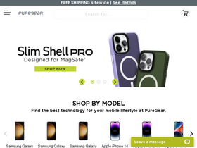 'pure-gear.com' screenshot