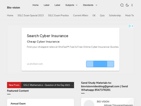 'biovisions.in' screenshot
