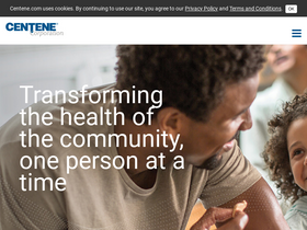 'centene.com' screenshot