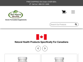 'belmarrahealth.com' screenshot
