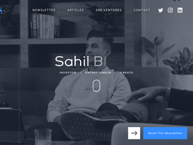 'sahilbloom.com' screenshot