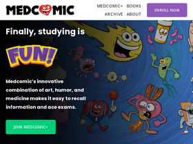 'medcomic.com' screenshot