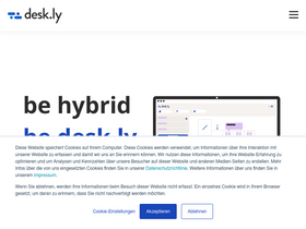 'desk.ly' screenshot