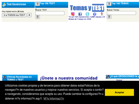 'temasytest.com' screenshot