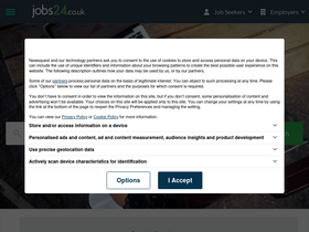 'jobs24.co.uk' screenshot