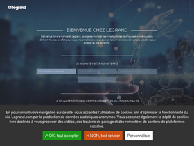 'legrand.com' screenshot