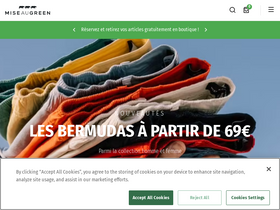 'mise-au-green.com' screenshot