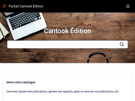 'cantook.com' screenshot