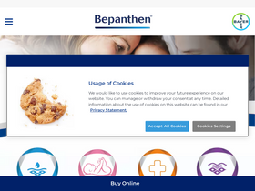 'bepanthen.me' screenshot