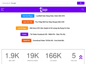 'topthuthuat.com' screenshot