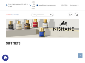 'frenchfragrance.com' screenshot