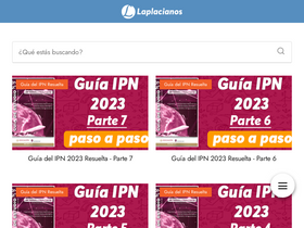 'laplacianos.com' screenshot