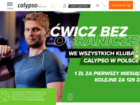 'calypso.com.pl' screenshot