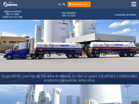 'grupoinfra.com' screenshot