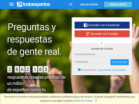 'todoexpertos.com' screenshot