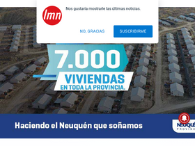 'lmneuquen.com' screenshot
