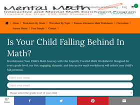 mentalmathworksheets.org