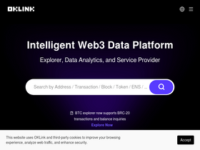 'oklink.com' screenshot