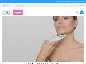 igia.com homepage screenshot