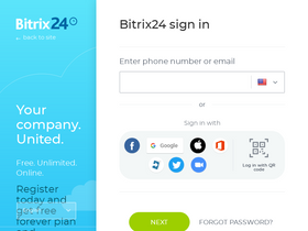 'bitrix24.net' screenshot